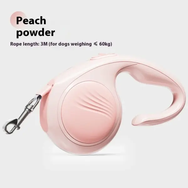 Automatic Retractable Dog Leash for Small/Medium Dogs & Corgi Puppy, Adjustable Length Durable Reflective Lead for Outdoor Walki - Image 4