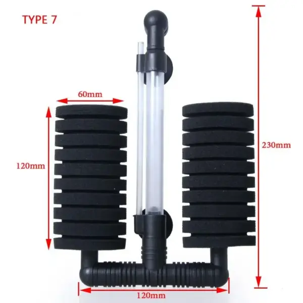 Aquarium Filter Schwamm Aquarium Fisch Luftpumpe Skimmer Biochemischer Schwamm Filterfiltration Aquatische Wasserreinigung - Image 17