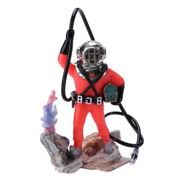 Aquarium Landscaping Oxygen Pneumatic Toy Diver Ecological Fish Tank Decorations - Image 8