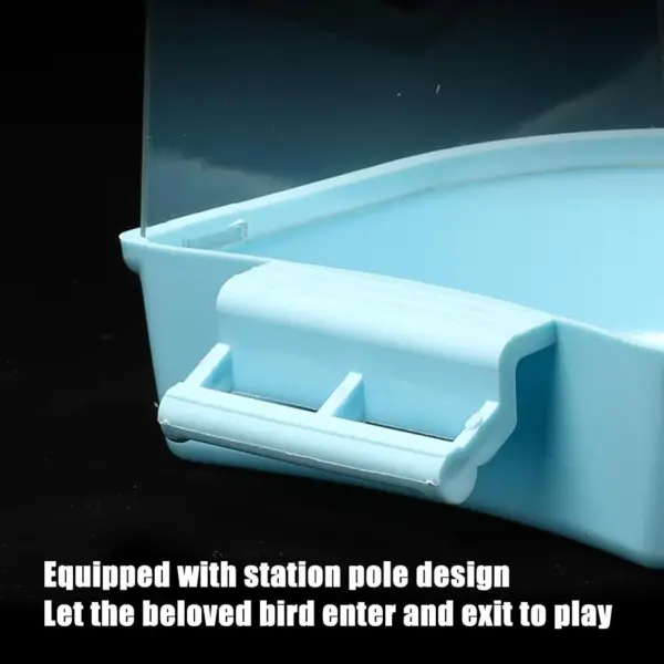 Hanging Bird Bath Is Waterproof Wear-resistant And Easy To Clean Cage-style External Bath For Birds Such As Parrots And Myn - Image 12