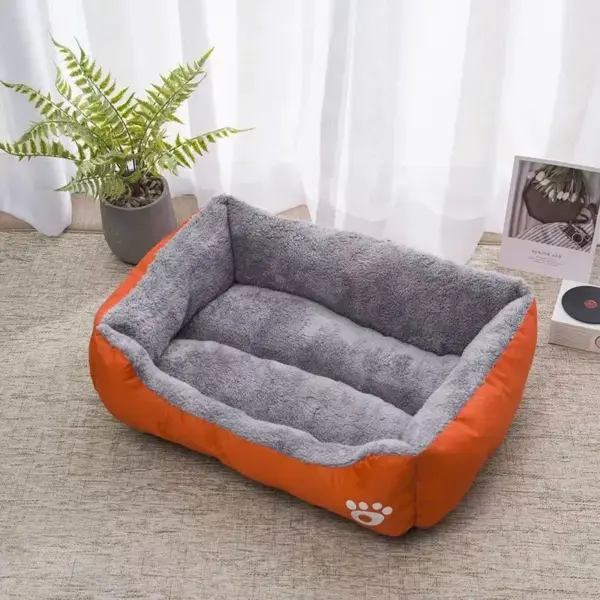Großes Haustier Katzen-und Hunde bett warmes bequemes Hundehütte weiches pp Baumwoll nest Hunde korb matte universelles wasserdichtes Katzen bett - Image 8