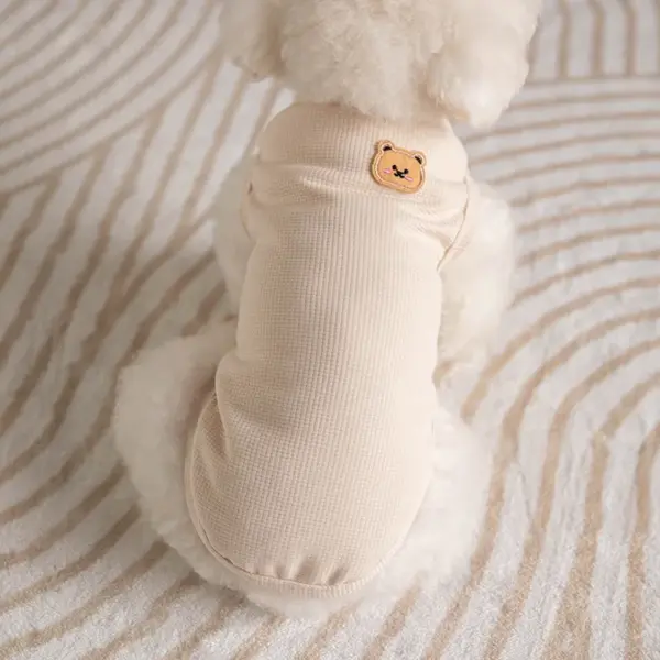 Dog Vest Pet Cat Clothing Four Colors Of Polyester Fabric Breathable Sweat Resistant Easy To Clean Fun Viewing - Image 5