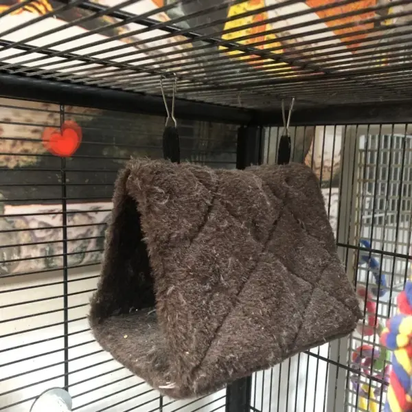 Pet Bird Parrot Cages Warm Hammock Hut Tent Fashion Bed Hanging Cave for Sleeping and Hatching Cage Decoration - Image 3