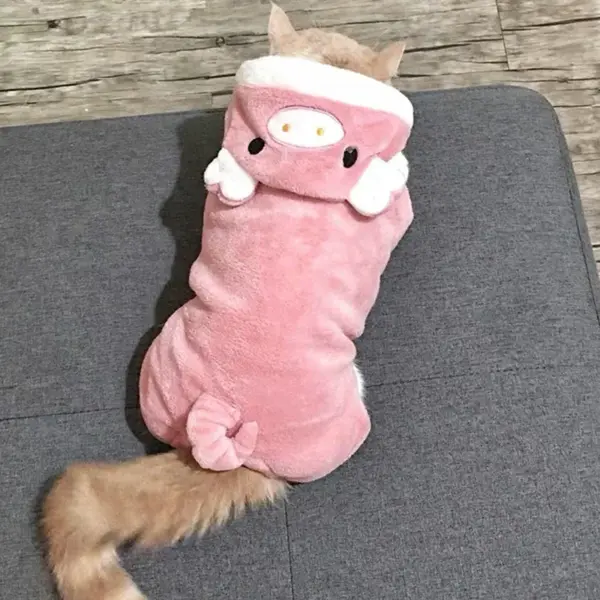 Soft Warm Dog Clothes Fleece Pet Dogs Jumpsuits Pet Clothing for Small Dogs Puppy Cats Clothes Chihuahua Yorkshire Costume Coat - Image 5