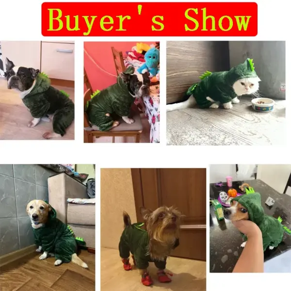 Soft Warm Dog Clothes Fleece Pet Dogs Jumpsuits Pet Clothing for Small Dogs Puppy Cats Clothes Chihuahua Yorkshire Costume Coat - Image 15