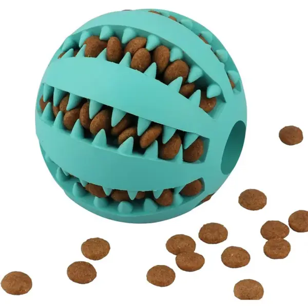 Hund Spielzeug Ball Interaktive Gummi Bälle Welpen Kauen Spielzeug Haustier Zahn Reinigung Ball Katzen Haustiere Lebensmittel Behandeln Feeder Silikon Bälle Spielzeug - Image 20