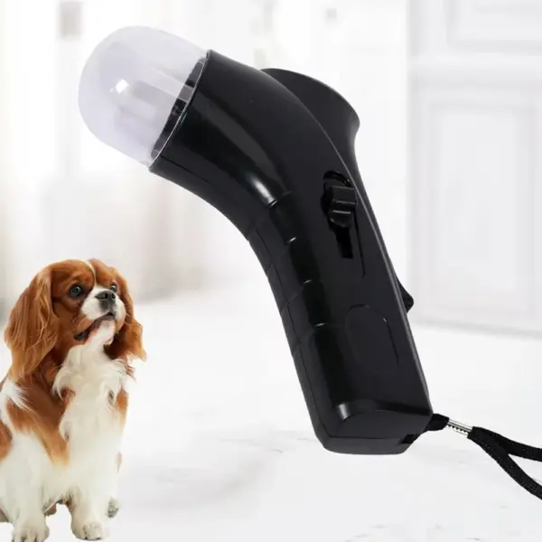 Hundefutter-Trainingsgerät, tragbarer interaktiver Leckerli-Spender, Launcher-Pistole, Haustier-Leckerli-Werfer für das Training von Hunden und Katzen - Image 13