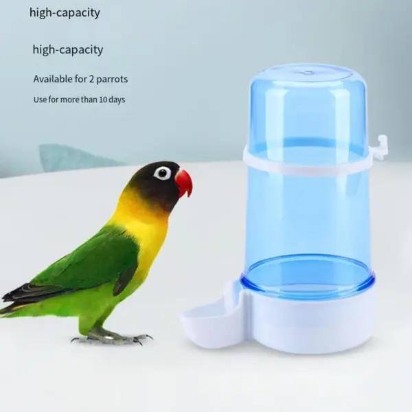 Automatic Bird Feeder Bird Water Drinker with Clip Pet Birds Water Dispenser Hanging Water Bottle Food Bowl For Parrot Bird Cage - Image 3