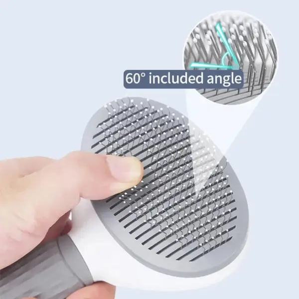 Pet Cat Hair Brush Dog Comb Grooming And Care Cat Brush Stainless Steel Comb For Long Hair Dog Cleaning Pets Cat Dog Accessories - Image 4