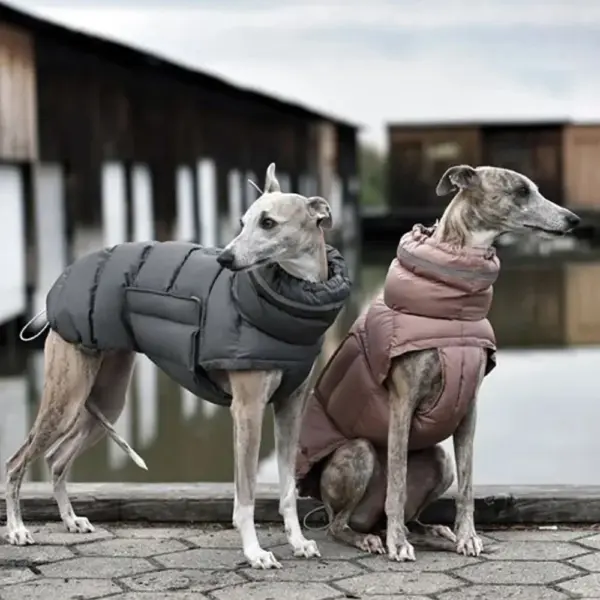 Pet Dog Winter Warm Coat Clothes Down Jacket Waterproof Fleece Vest Thicken Coat Clothing for Dogs Puppy Cats Pet costume - Image 4