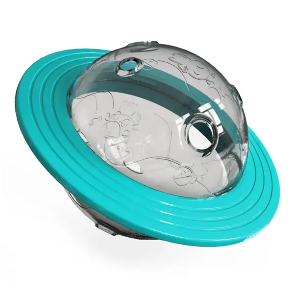 Interaktiver Leckerli-Ball für Hunde zum Auslaufen von Speisen für kleine und große Hunde. Verbessern Sie das IQ-Trainingsspielzeug. Dackel-Spielzeug für Welpen mit langsames Futter - Image 8