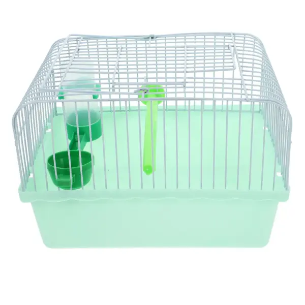 Portable Bird Cage for Travel Small Iron Parakeet Lovebird Cages Perch Food Box Water Dispenser Durable ABS Spacious Outdoor - Image 6