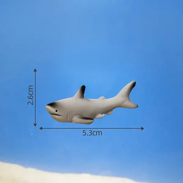 Mini Cute Whale Shark Turtle Aquarium For DIY Fish Tank Micro Landscape Simulated Submarine World Animals Home Desktop Ornament - Image 9