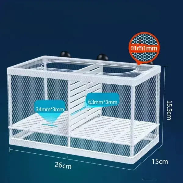S/L Aquarium Fischzucht Züchter Box Baby Fisch Brüterei Isolation Net Aquarium Inkubator Box Hängen Aquarium Adera Pierstitute Opper Constantin Serp Constantin - Image 8