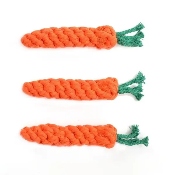 1pc Haustier Knoten Spielzeug für Hund und Katze Karotte Form Hund Kauen Spielzeug Baumwolle Seil Spielzeug für Indoor Hunde katze Spielzeug Hund Zubehör - Image 11