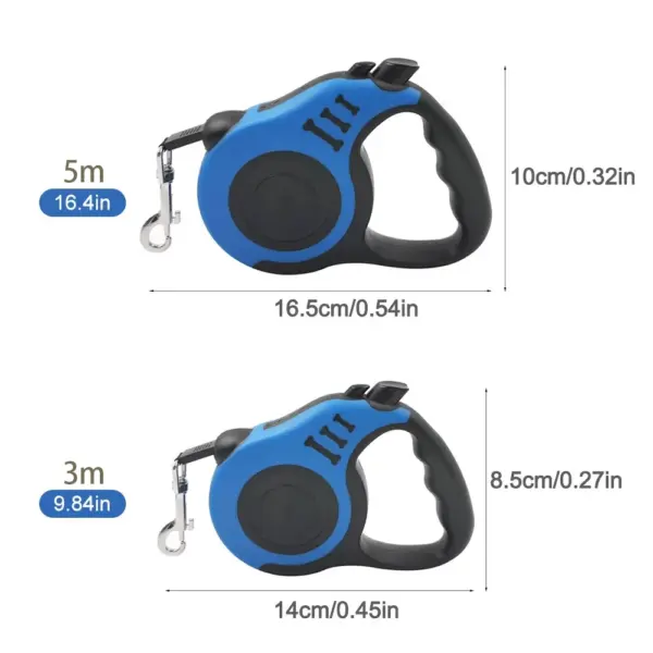 3m/5m Retractable Dog Leash Automatic Telescopic Tractor Dog Rope Flexible Nylon  Leash Traction Puppy Cats Dogs Pet Supplies - Image 13