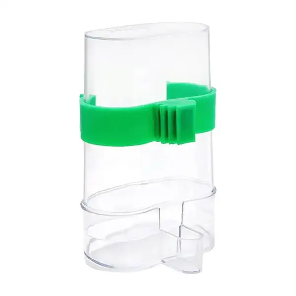 Automatic Bird Water Dispenser Bird Drinking Feeder Transparent Bird Cage Water Fountain for Budgie Cockatiel Lovebird Canary - Image 7