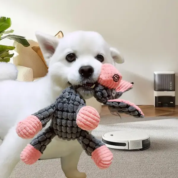 Hund klingendes Spielzeug Backenzahn Training dekomprimieren interaktive biss feste Esel Form Plüschtiere Haustier zubehör - Image 3