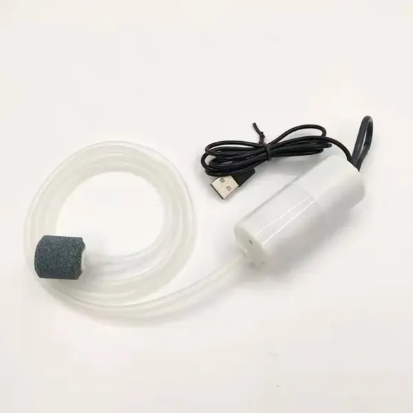 Tragbare USB-Aquarium-Luftpumpe: Mini-Oxygenator für Aquarien und Wasserzubehör - Image 9