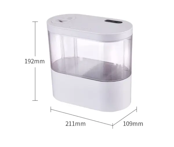 USB Mini Desktop Aquarium Built-in Water Pump / LED light / Filter Self circulation and self circulation goldfish tank - Image 26