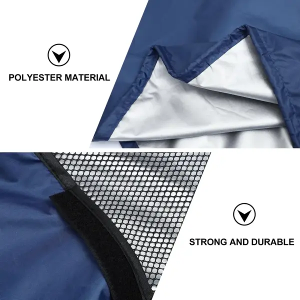 Bird Cage 97x60x130CM Proof Outdoor Protective Cover for Large Cages Bird Cage Cover Aviary Waterproof - Image 2