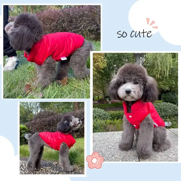 Winter Cat Clothes Warm Puppy Cats Coat Vest Soft Pet Down Jacket Outfit For Small Medium Dogs Cats Kitten Pets Costume Clothing - Image 27