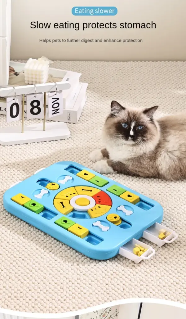 Hundespielzeug für Welpen, interaktives Hundespielzeug für das Training, Hundeanreicherungsspielzeug für große, mittelgroße und kleine intelligente Hunde, Haustier-Puzzles - Image 16
