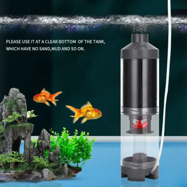 Kollektor für Aquarienfische, automatischer Toilettenfilter, Reinigung für Aquarien, Luftsauerstoffpumpe - Image 4