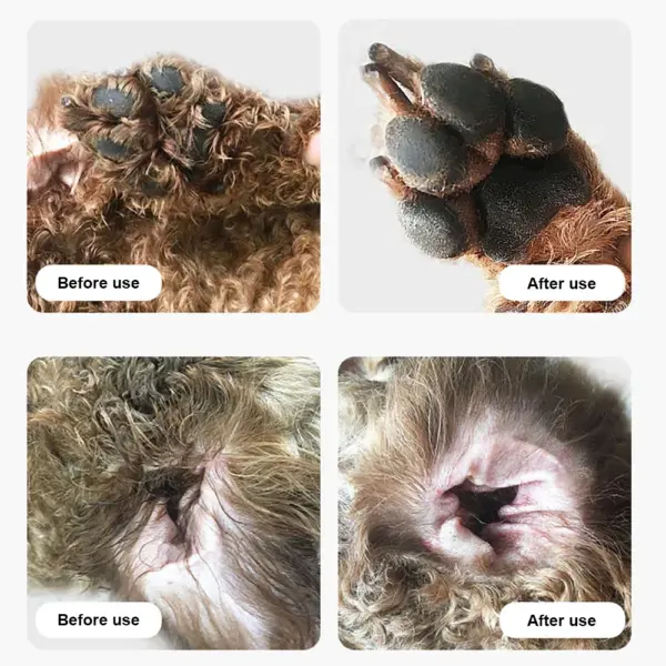 Hund Haar Trimmer Elektrische Hund Cutter Professionelle Pet Fuß Haar Trimmer Katze Pflege Friseur Schere Butt Ohr Pedikator - Image 13