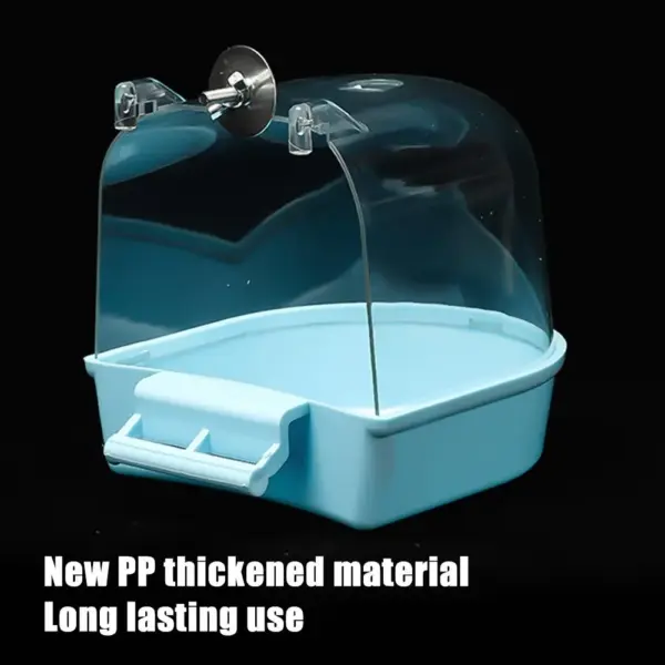 Hanging Bird Bath Is Waterproof Wear-resistant And Easy To Clean Cage-style External Bath For Birds Such As Parrots And Myn - Image 14