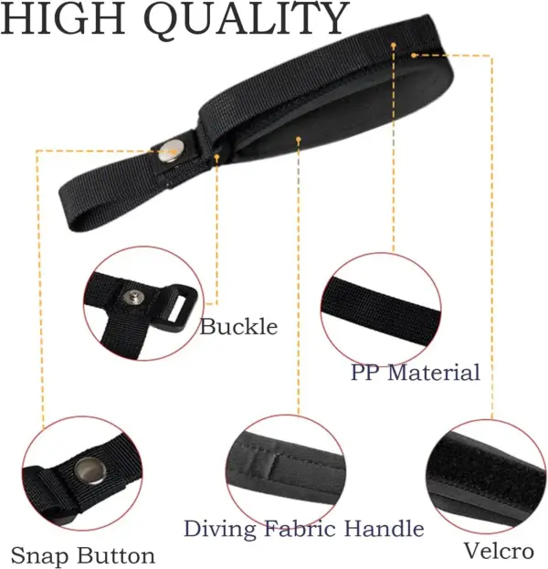 Retractable Dog Leash Add-On Accessory - Hand and Wrist Strap - for Greater Comfort, Loosen Grip for Your Hands and Better Contr - Image 10