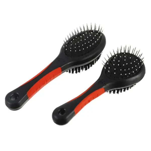 Double Sided Dog Brush Two Sided Pin Bristle Pet Brush Pet Hair Comb Dense Bristle Brush Deshedding Dog Brush Dog Pin Brush - Image 20