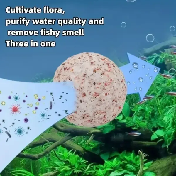 200g Aquarium Quartz Ball Fish Tank Filter Media Hollow Particles Biological Ball Bio Filter for Aquarium Accessories - Image 14