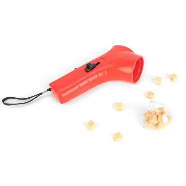 Hundefutter-Trainingsausrüstung, tragbar, interaktiv, zur Behandlung von Tiernahrung, Spender, Launcher-Pistole, Haustier-Snack-Feeder-Werkzeug, Haustierbedarf - Image 5