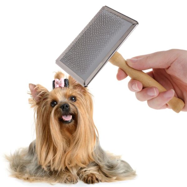 Dog Slicker Brush Pet Cleaning Brush for Pet Small Large Dog Pet Hair - Image 16
