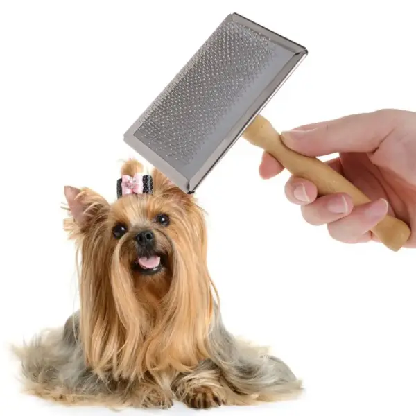 Dog Slicker Brush Pet Cleaning Brush for Pet Small Large Dog Pet Hair - Image 6