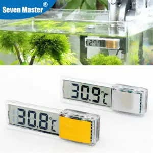 Aquarium Thermometer Elektronische LCD Digital Aquarium Temperatur Messung Aquarium Temp Meter Aquarium Zubehör