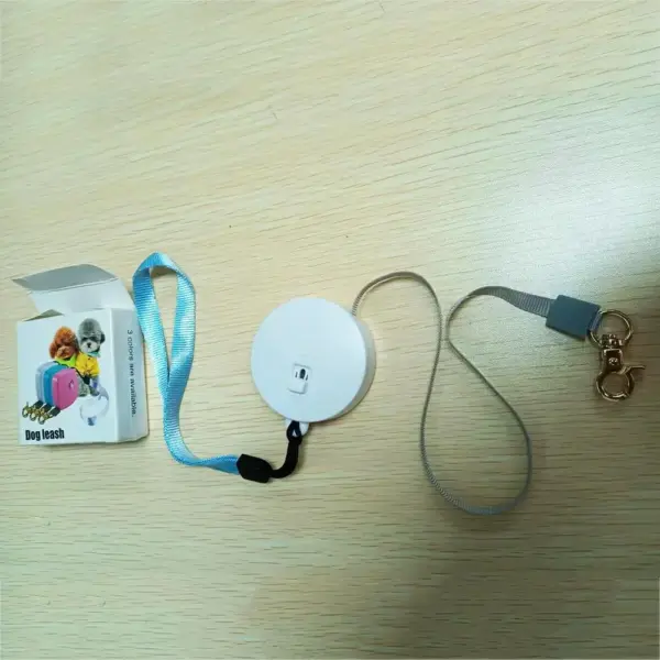 Retractable Dog Leash 2m Length Mini Pocketable with Adjustable Metal Carabiner for S/M Size Puppy and Kitty Pet Automatic Leash - Image 20