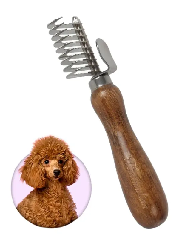 Gebogener Haustier knoten kamm Hunde kamm Hunde kamm Katzen schönheit Haaren tfernung Katzen kamm Haustier bedarf - Image 7