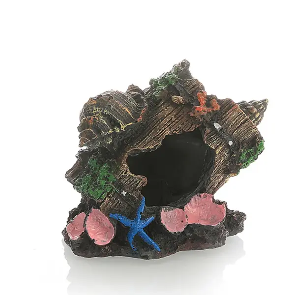 Aquarium Künstliche Barrel Höhle Harz Ornamente Dekorationen Landschaftsbau Zubehör Für Aquarium Aquarium Dekoration Lieferungen - Image 18