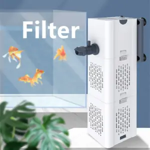 Aquarium Filter Drei-in-Eins Wasser Reinigung Umwälzpumpe Kleine Integrierte Tauchpumpe Stille Belüftung