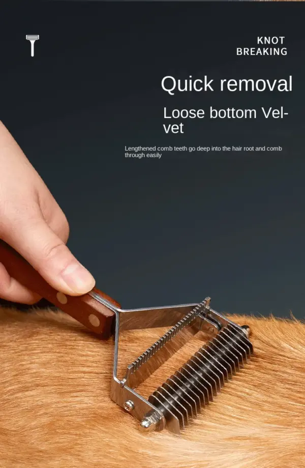 Pet Dog Brush Cat Comb Self Cleaning Pet Hair Remover Brush for Dogs Cats Grooming Tools Pets Dematting Comb Dogs Accessories - Image 11