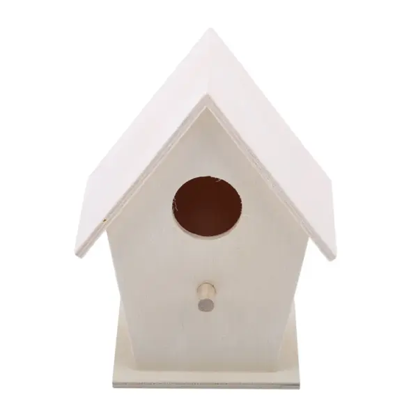 Bird Nest Garden Wooden Bird Cage Outdoor Hanging Birdhouse Box Garden Yard Decoration Pet Accessories Wooden Bird Cages - Image 2