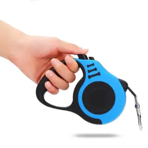 3m/5m Retractable Dog Leash Automatic Telescopic Tractor Dog Rope Flexible Nylon Leash Traction Puppy Cats Dogs Pet Supplies