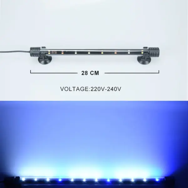 14-58CM Aquarium Light Fish Tank Submersible Light Lamp Waterproof Underwater LED Lights Aquarium Lighting - Image 9