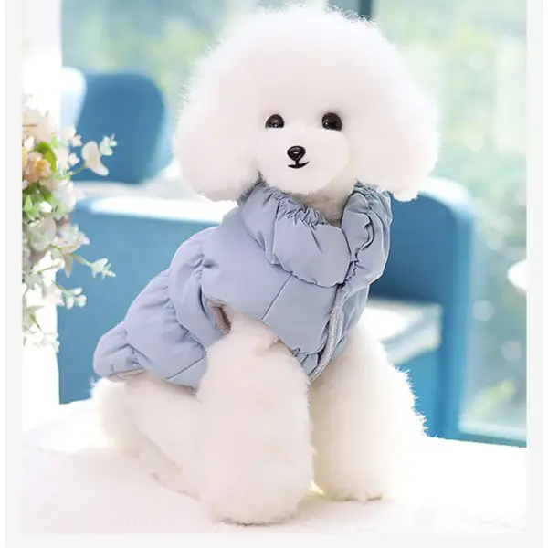 Soft Warm Dog Clothes Winter Padded Puppy Cat Coat Jacket For Small Medium Dogs Chihuahua French Bulldog Poodle Vest Pet Outfit - Image 24