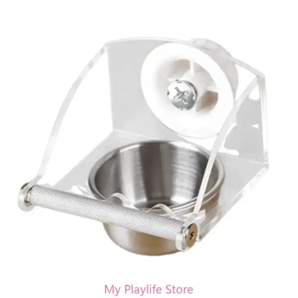 Bird Feeding Bowl Feeding Box Pet Parrot Cage Feeder Parrot Feeder Cage for Budgies Canaries Cockatiels Finches - Image 10