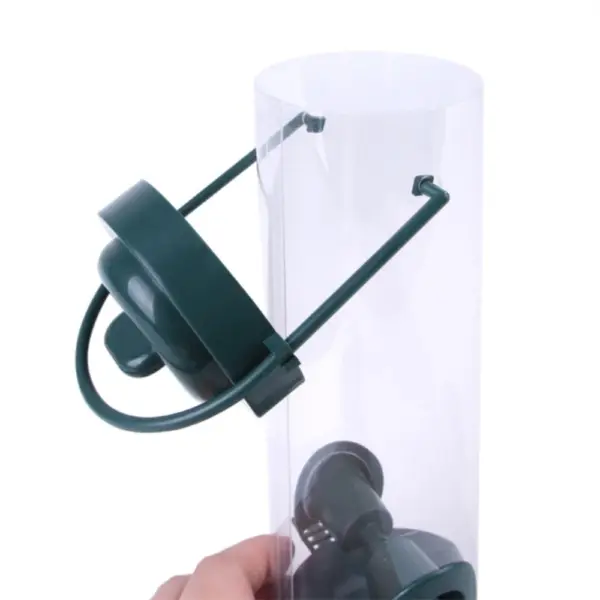 Multiple Holes Bird Feeder Automatic Foot Feeding Tool Pet Bird Feeder Outdoor Hanging Pet Food Dispenser for Flying Animals - Image 8