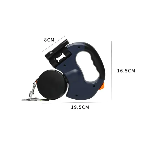 Retractable Dual Doggie Leash with LED Light, 360 Swivel No Tangle for Each Dog Independent Braking with 3M Reflective Leads - Image 6