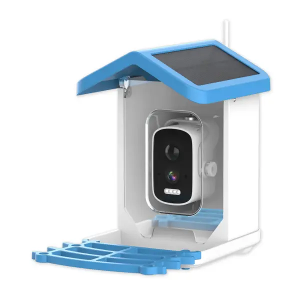 Smart Bird Feeder with Camera 1080P HD Camera Solar Panel Low Power Night Vision IPX6 Waterproof 4G or WIFI Connect - Image 9